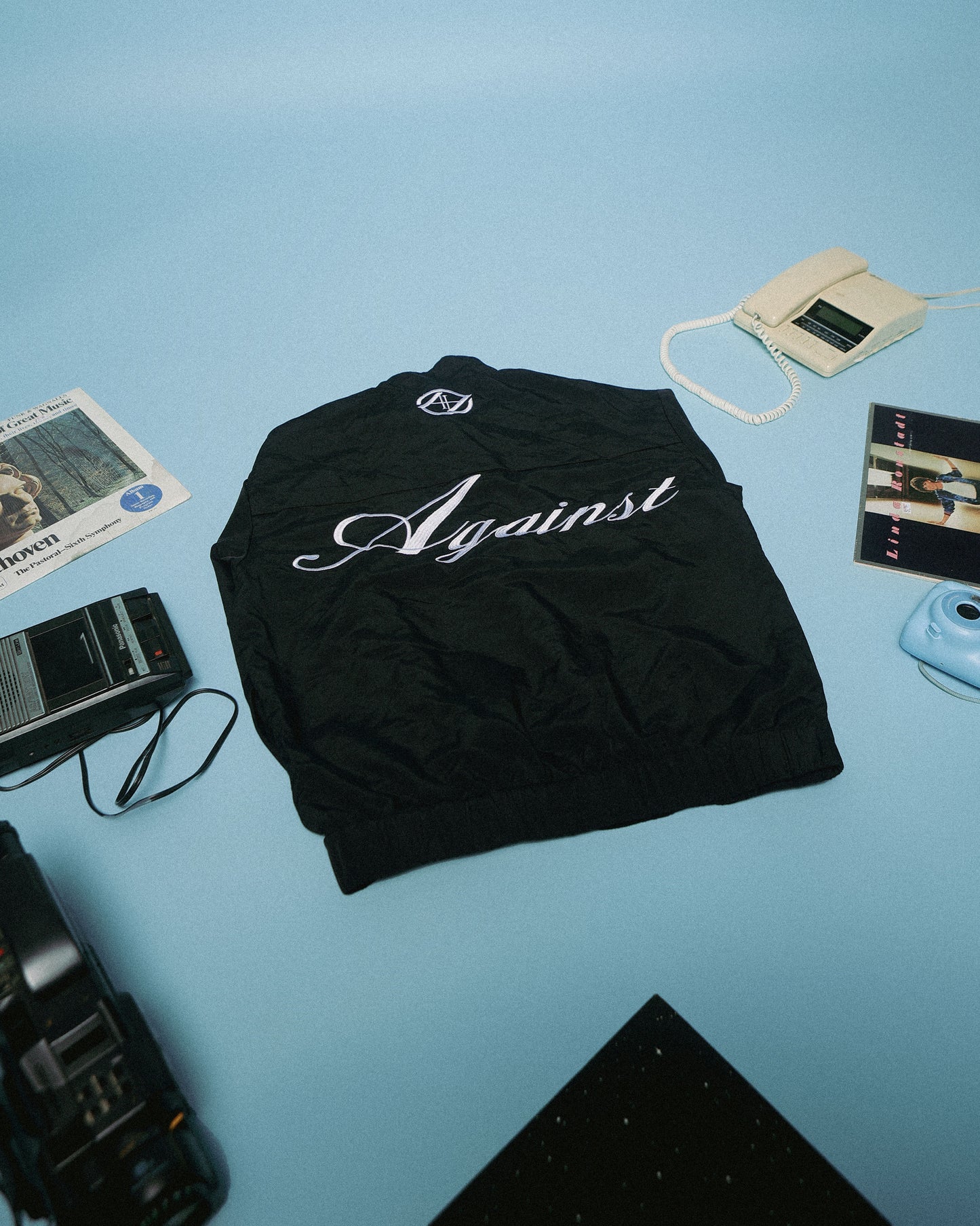 Black “Against” Jacket