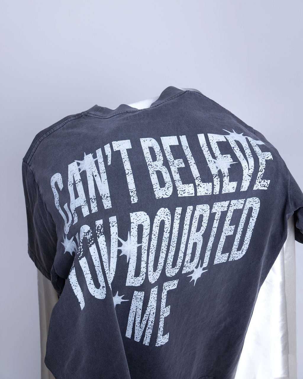 Oversized Black Against All Odds Tee