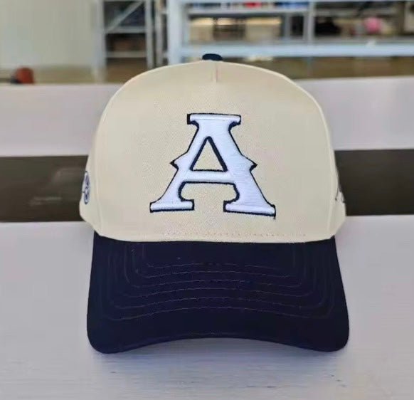 Cream SnapBack ‘Against’ Hat