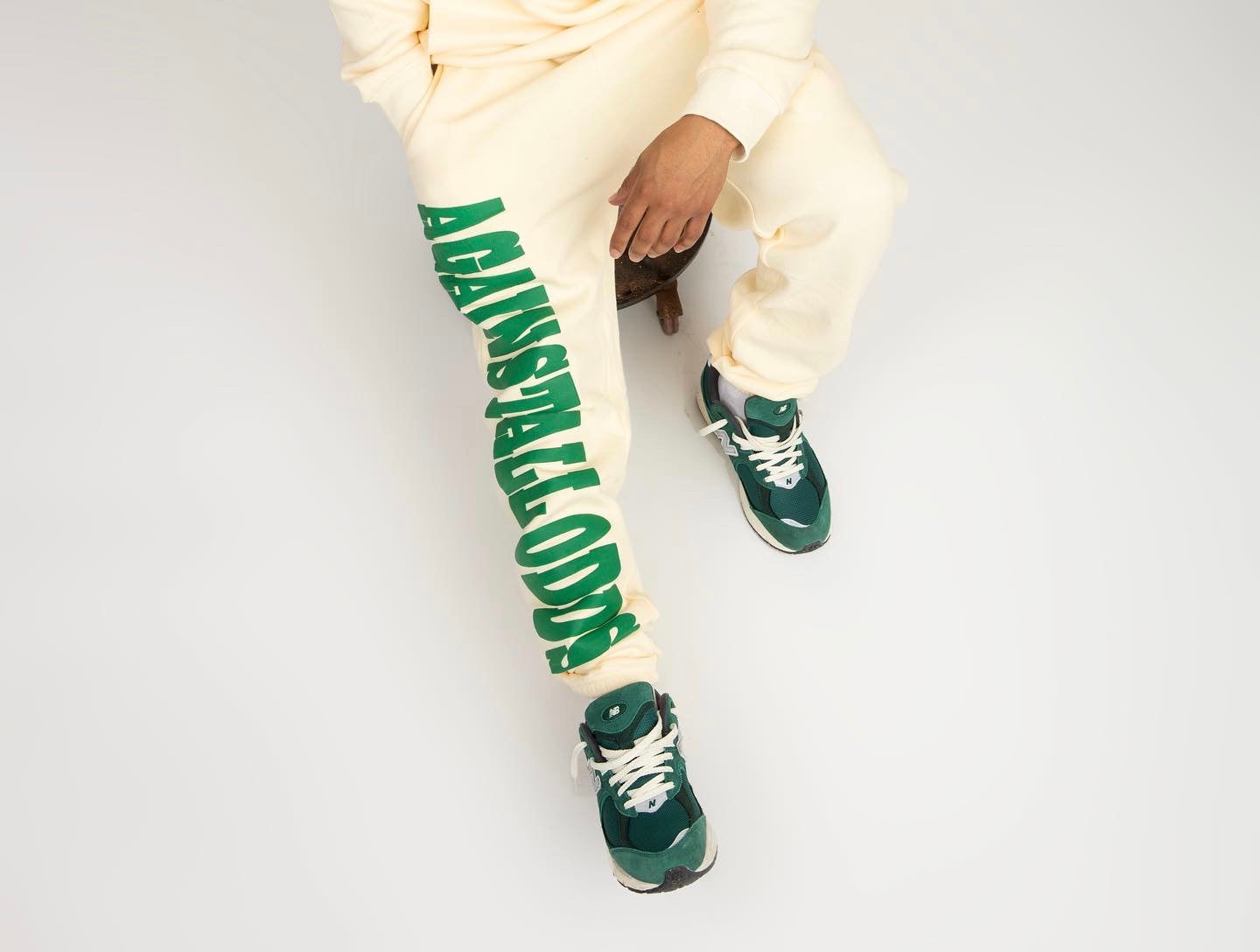 Unisex Against All Odds Pants - Cream