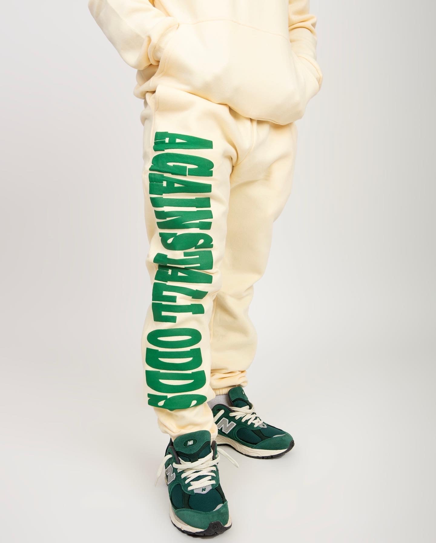 Unisex Against All Odds Pants - Cream