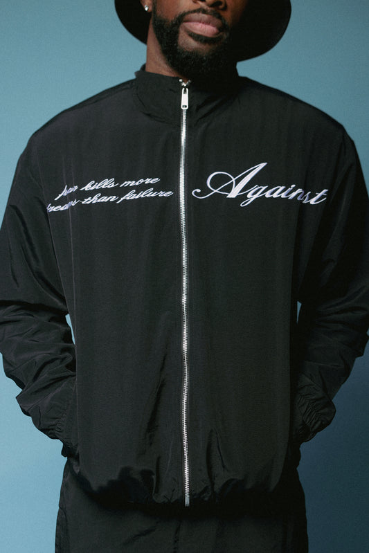 Black “Against” Tracksuit